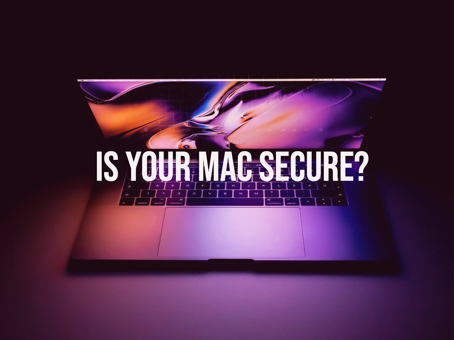is your mac secure? image